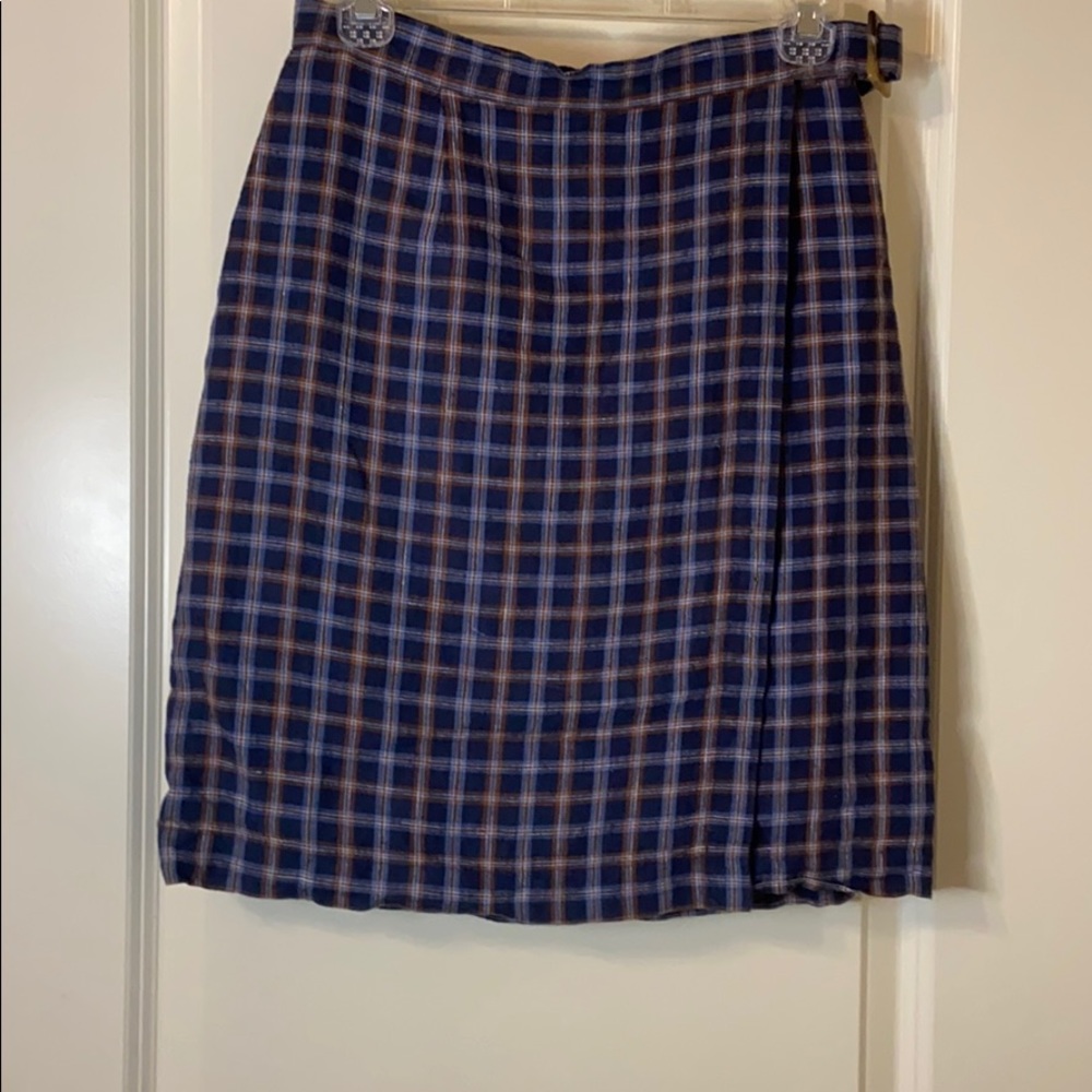 Plaid skirt